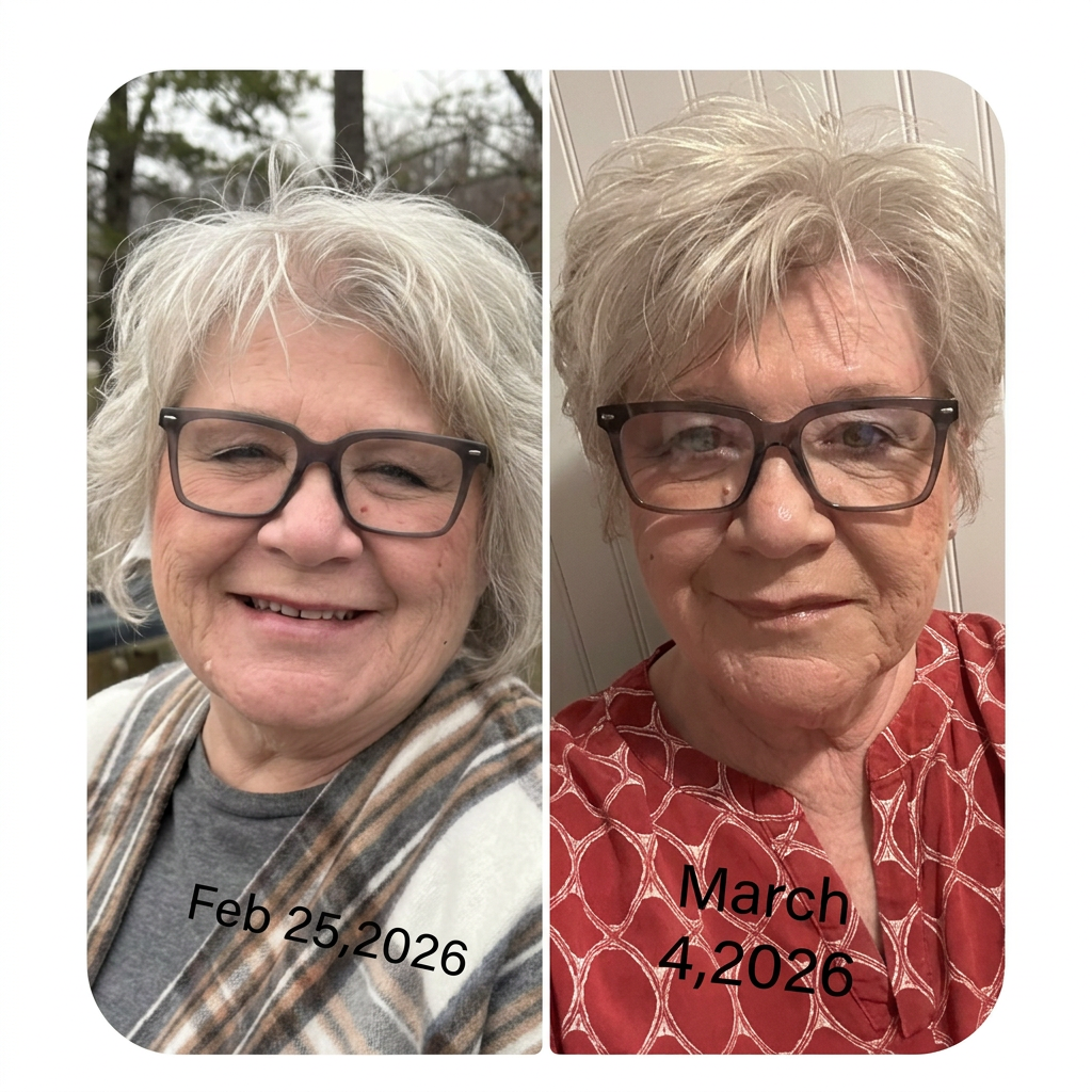 LaRonda W. before and after transformation