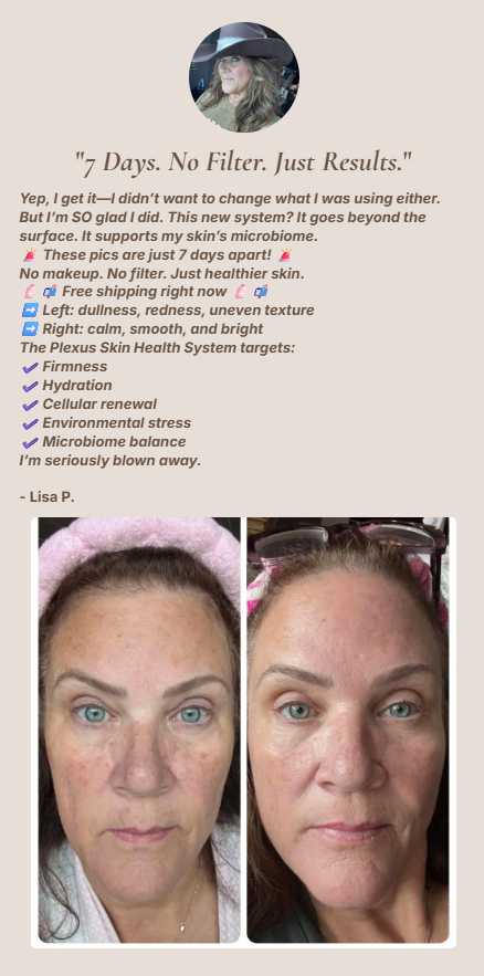 Lisa P. — 7 Days. No Filter. Just Results.
